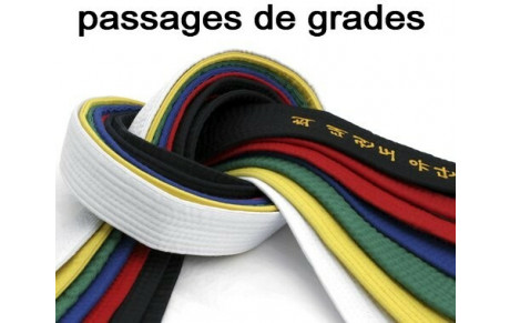 passage de grades 